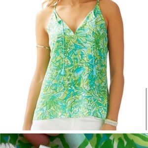 Lilly Pulitzer Silk Tank Top